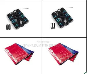 Exercise Mat and Weighted Rope 5444