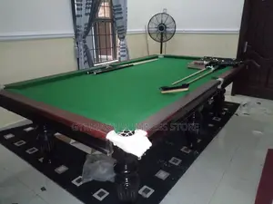 12ft Billard Marble Slate Table 1H80