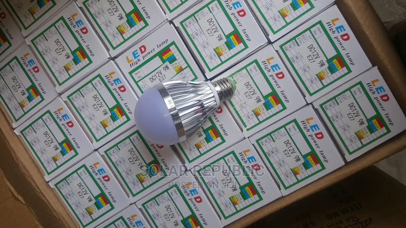 9W DC 12V LED Bulb