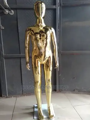 Unisex Big Kids Gold Chrome Mannequins