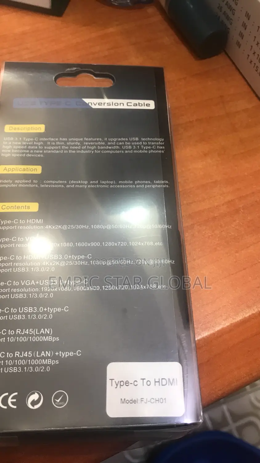 Type C to HDMI Converter