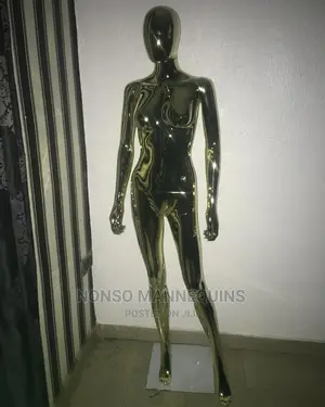 Beautiful Gold Standing Full Body Mannequin