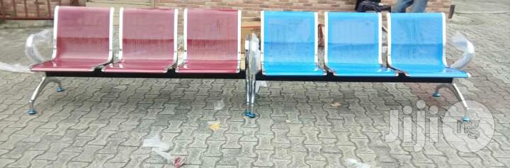 IRON Waiting Chairs 3 Seater