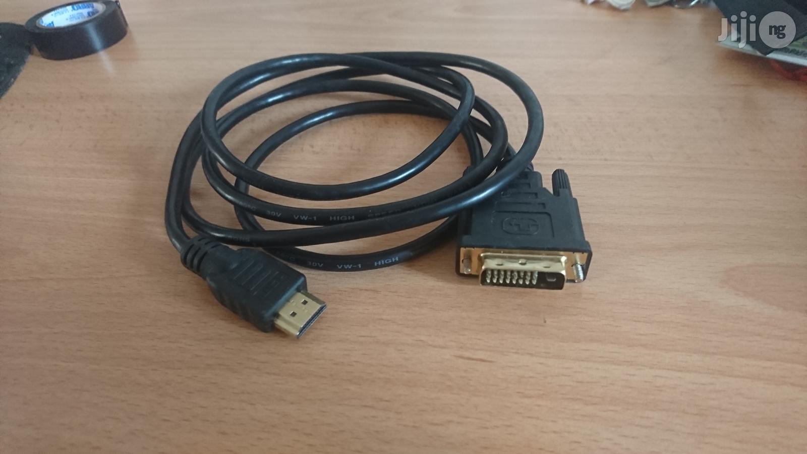 DVI6 to HDMI Cable (6ft)