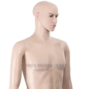 Bald Head Full Body Plastic MALE Detachable Mannequin