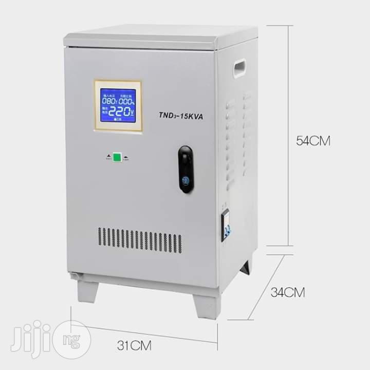 15kva Servo Central Stabilizer Single Phase Input:80v-280v
