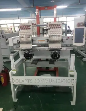 Embroidery Monogram Machine With 2 Heads And 9 Needles
