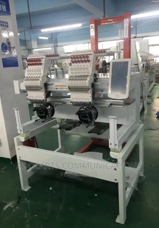 Embroidery Monogram Machine With 2 Heads And 9 Needles