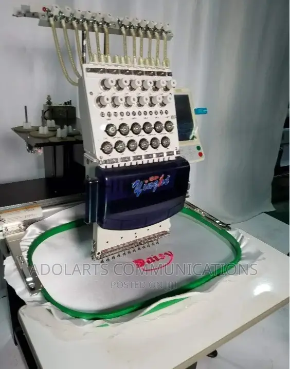 New Single Head Monograms Embroidery Machine