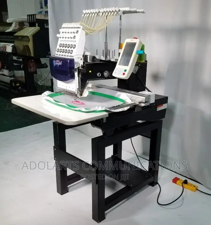 New Single Head Monograms Embroidery Machine