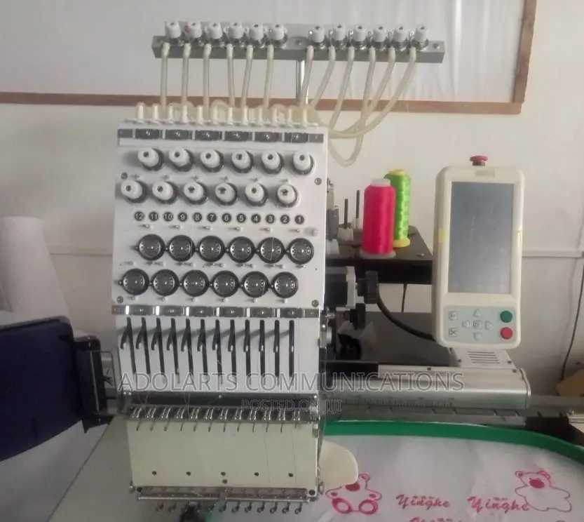 New Single Head Monograms Embroidery Machine