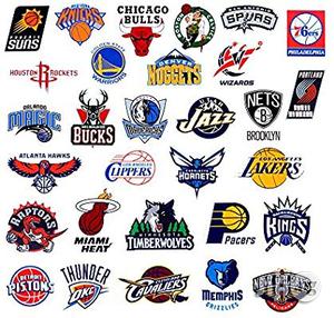 USA NBA Team Stickers Set 1pack All Teams Collection Sticker Decals