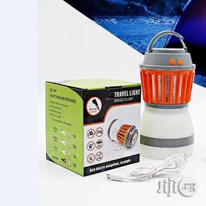 LED Light Mosquito Killer Lamp + Solar Panel USB Charging