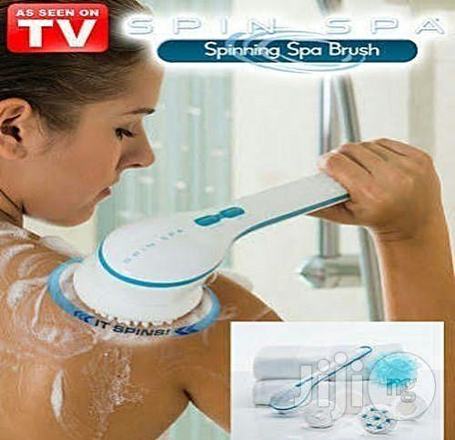 Electronic Spin Spa Bathroom Body Scrub/Brush