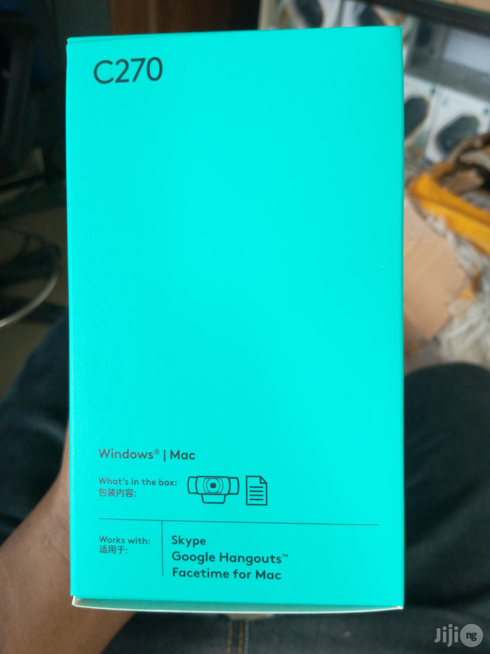Logitech C270 HD Webcam 720p 30fps Video Calls