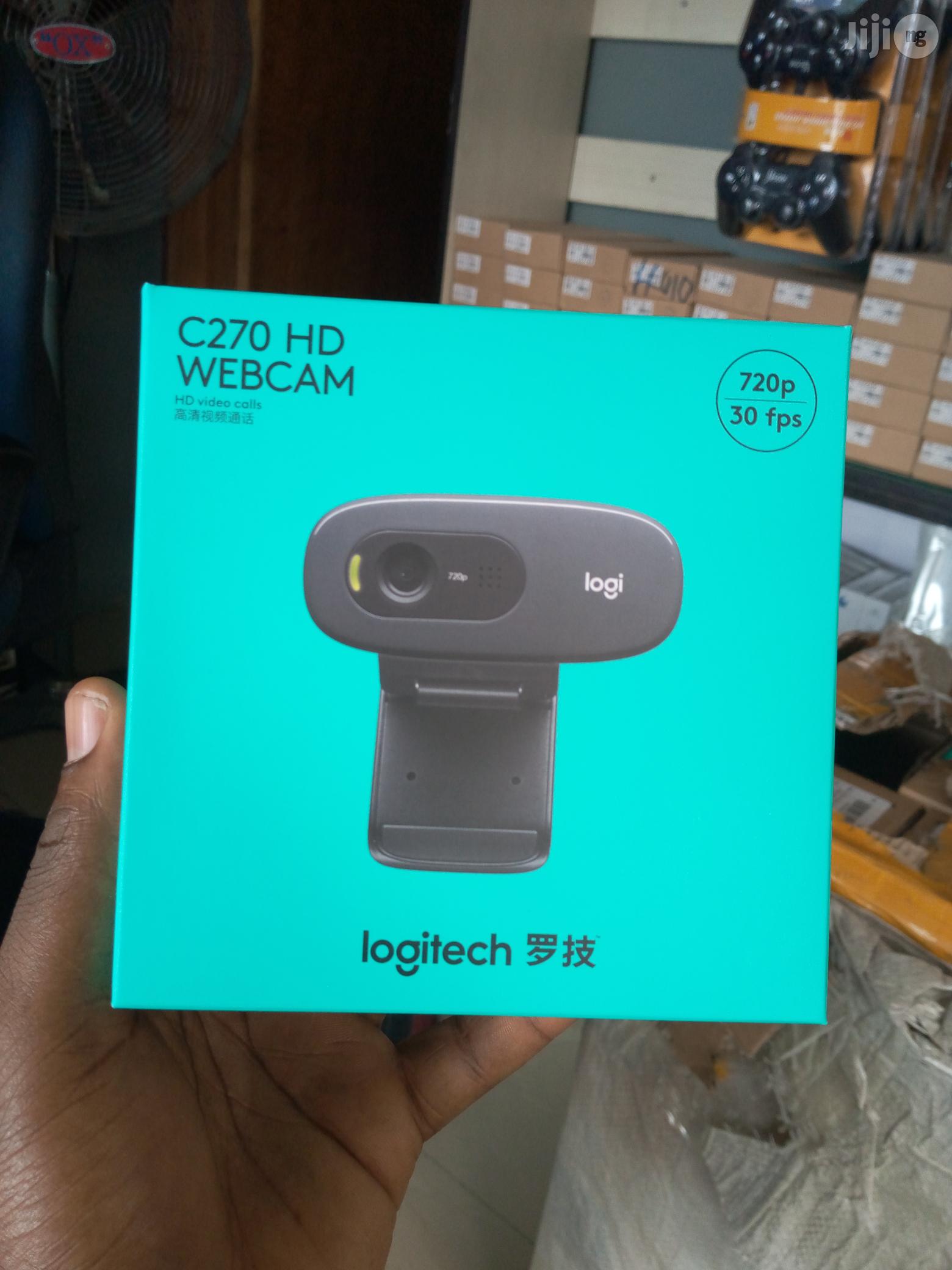 Logitech C270 HD Webcam 720p 30fps Video Calls