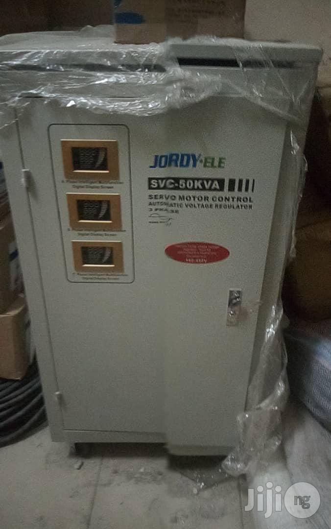 50kva 3phase Servo Central Industrial Stabilizer