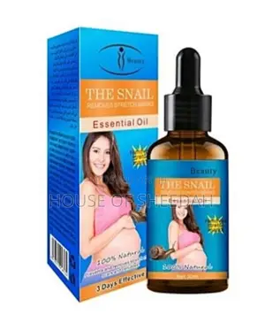 Beauty the Snail Stretch Marks Essential Oil - 3 Days Effective