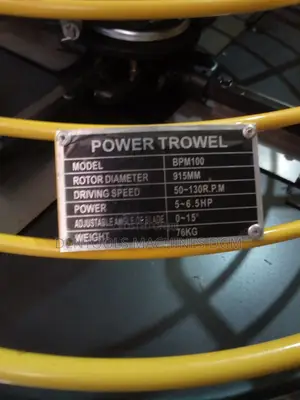 Power Trowel