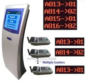 Wireless Queue Ticket Number Management Control System
