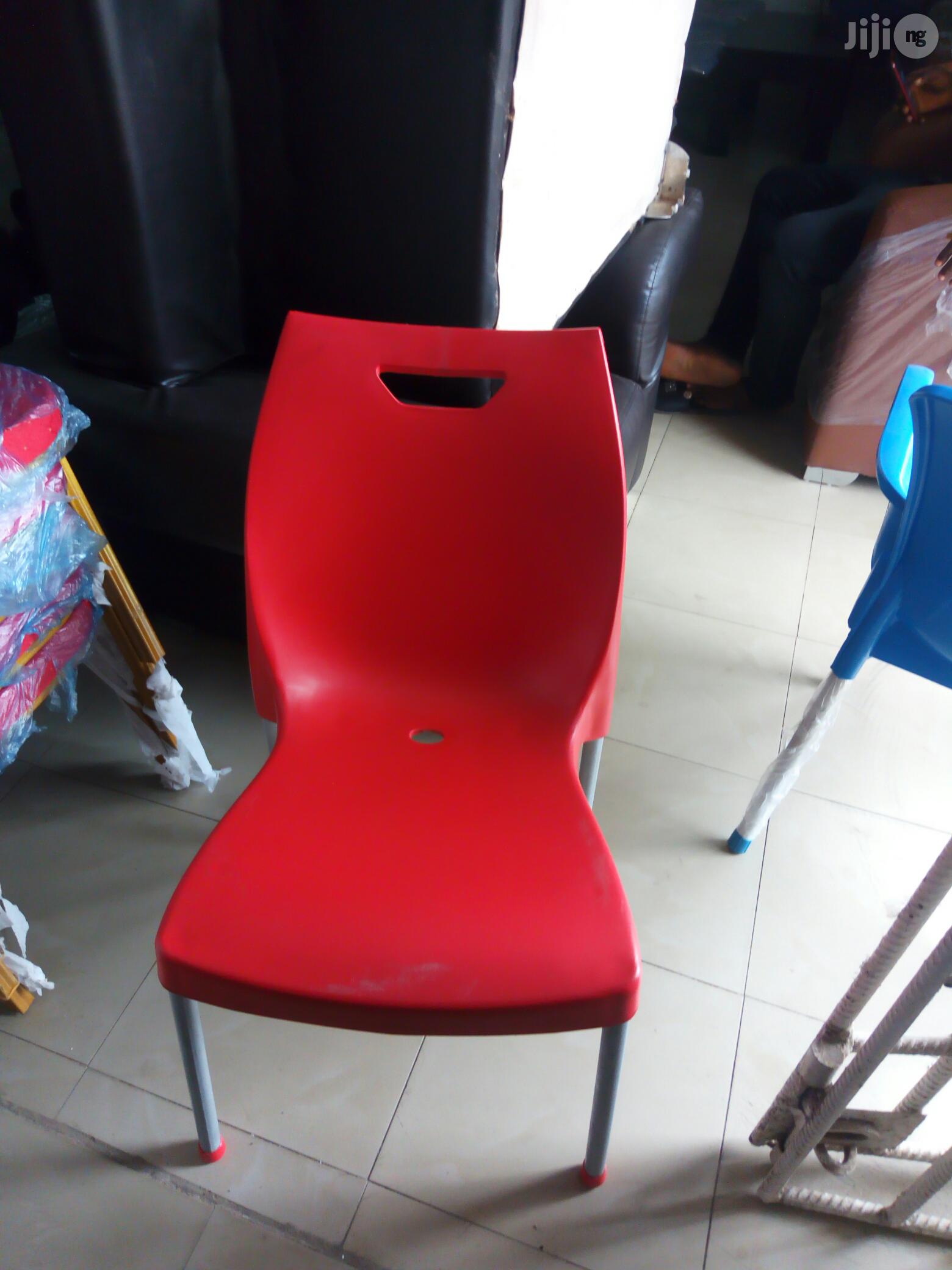 Iron Leg Plastic Chairs