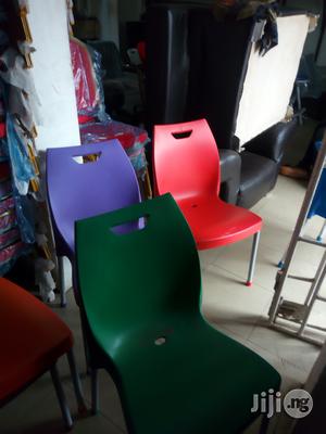 Iron Leg Plastic Chairs