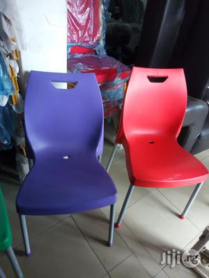 Iron Leg Plastic Chairs