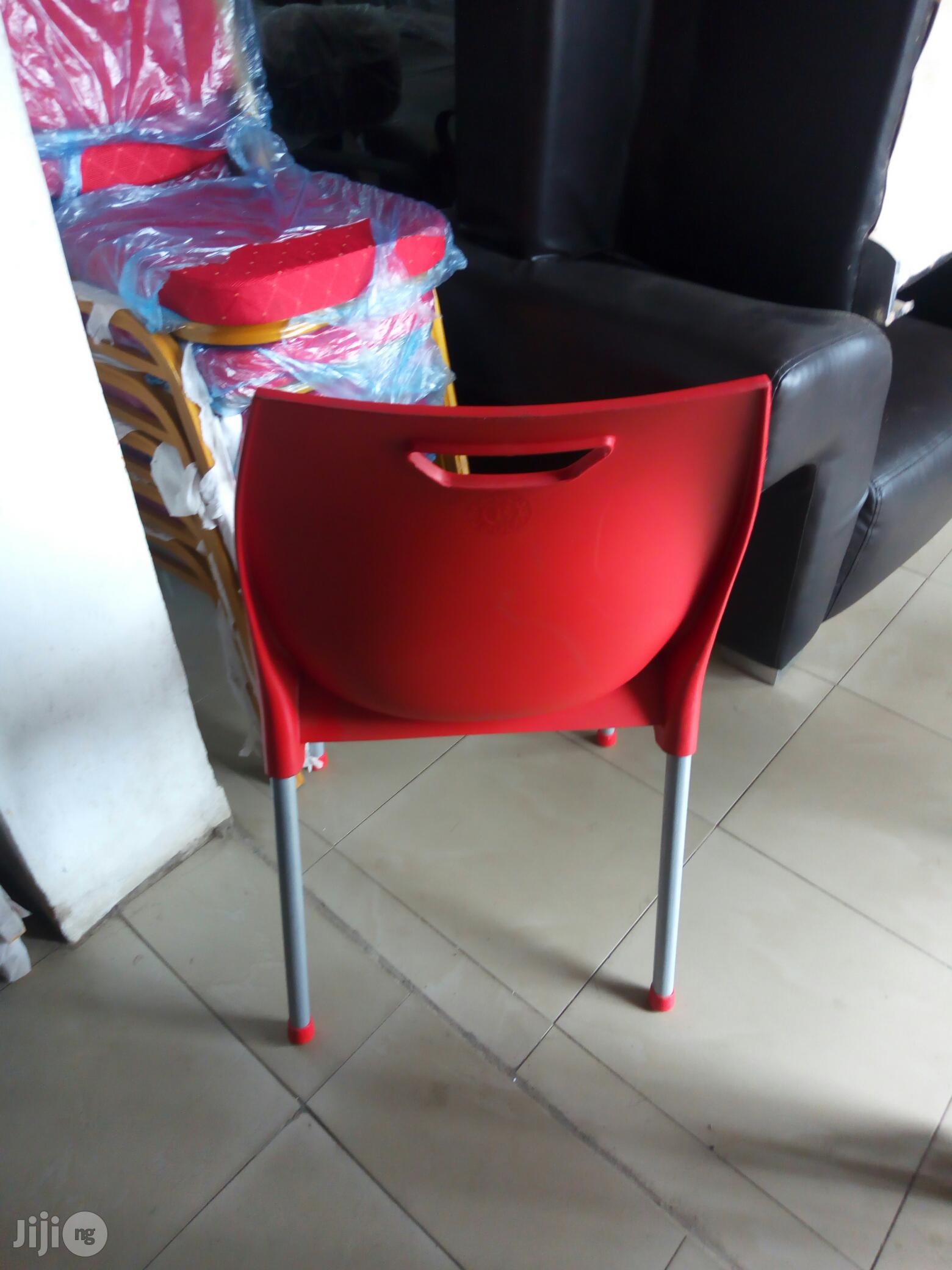Iron Leg Plastic Chairs