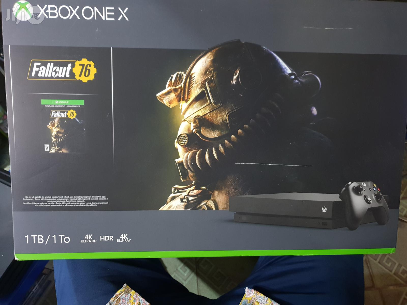 Xbox One X Microsoft Console