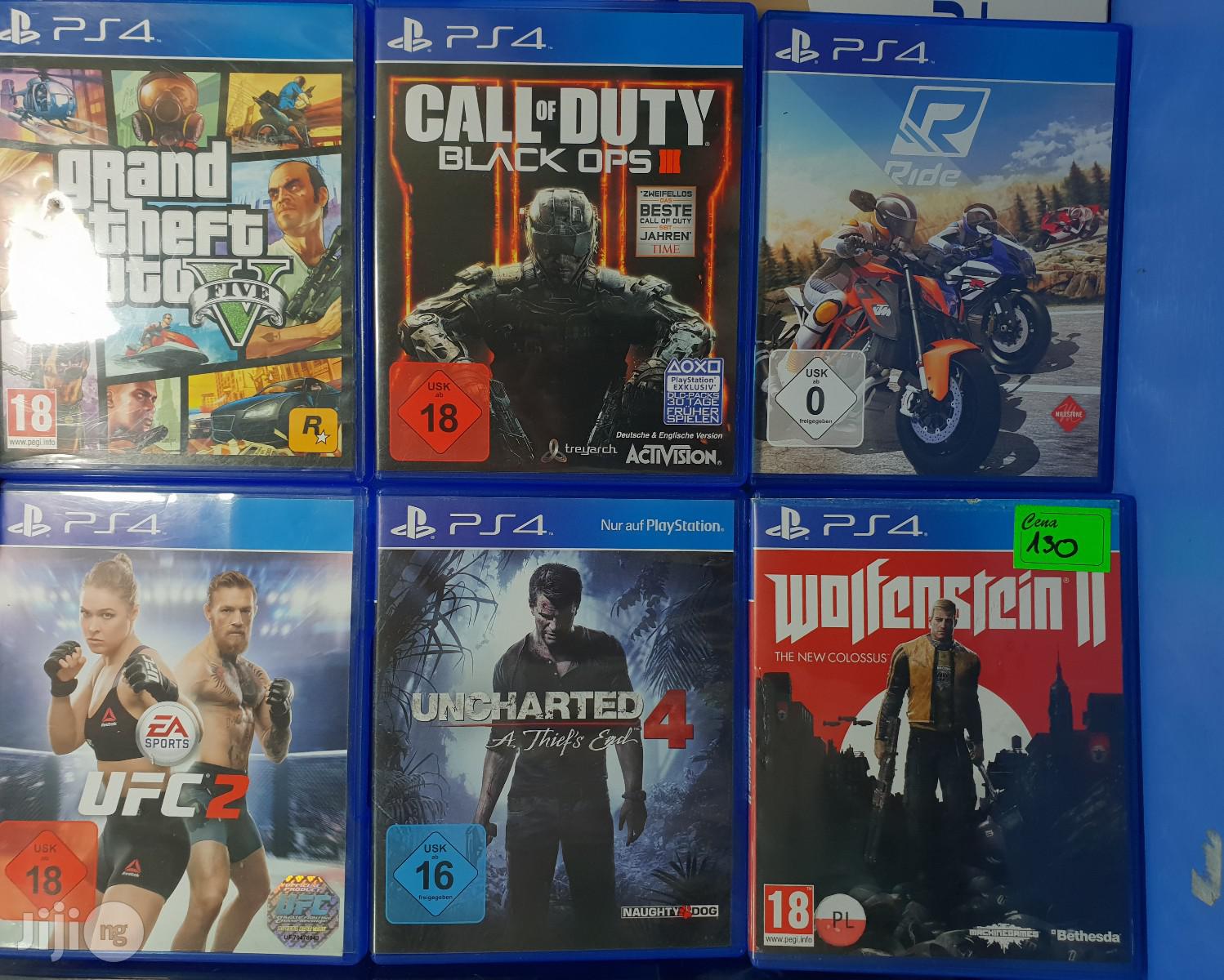 Playstation 4 Game Cds