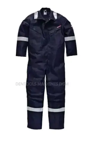 Dickies Flame Retardant Hi Vis Overalls (Royal Blue)