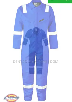 Dickies Firechief Pyrovatex Hi Viz Flame Retardant Lightweight Overall