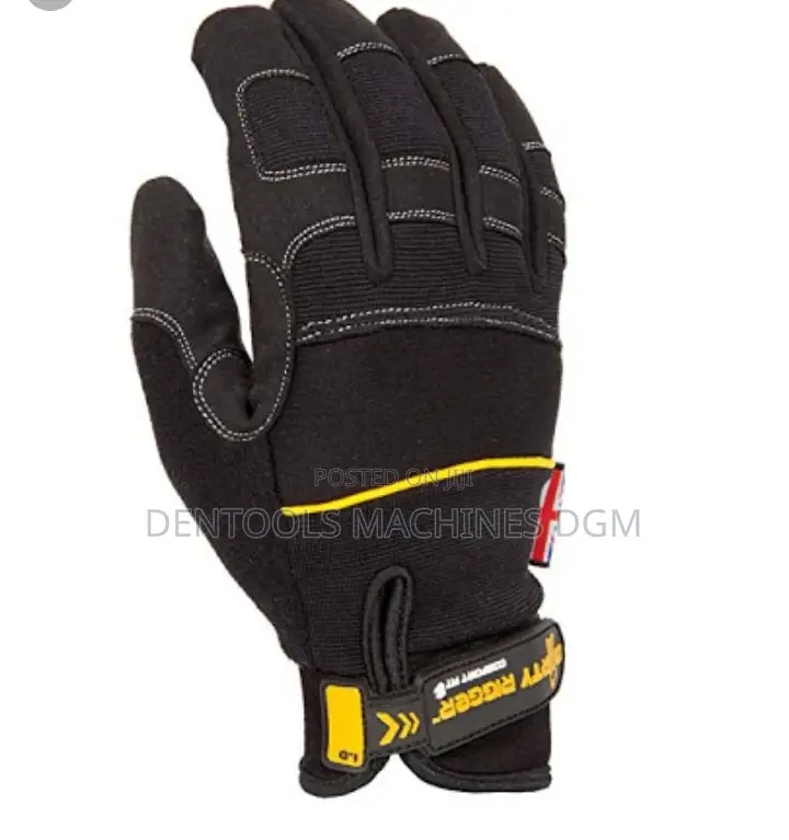 Rigger Tough Leather Palm Work Gloves