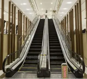 Indoor And Outdoor Escalator With Moving Sidewalk