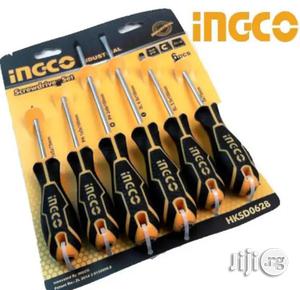 Flat And Star Screwdriver 6 Piece Set