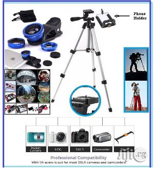 Tripod 3110 With Phone 3-In-1 Camera Lens