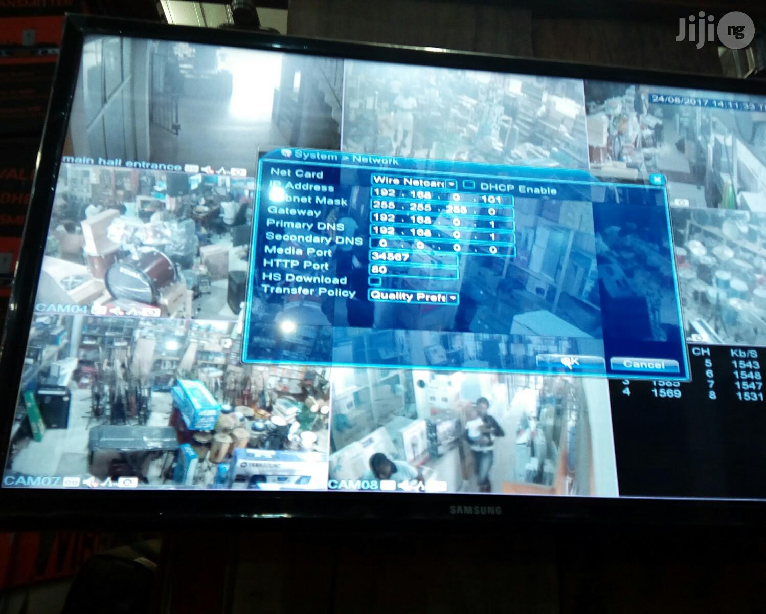 CCTV Camera Solar Inverter Installation