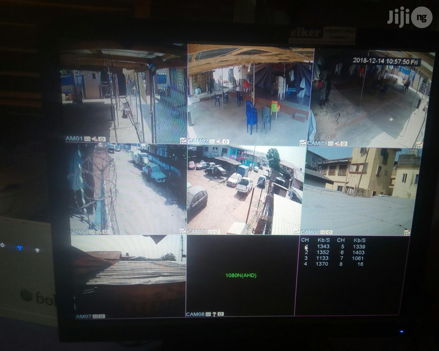 CCTV Camera Solar Inverter Installation