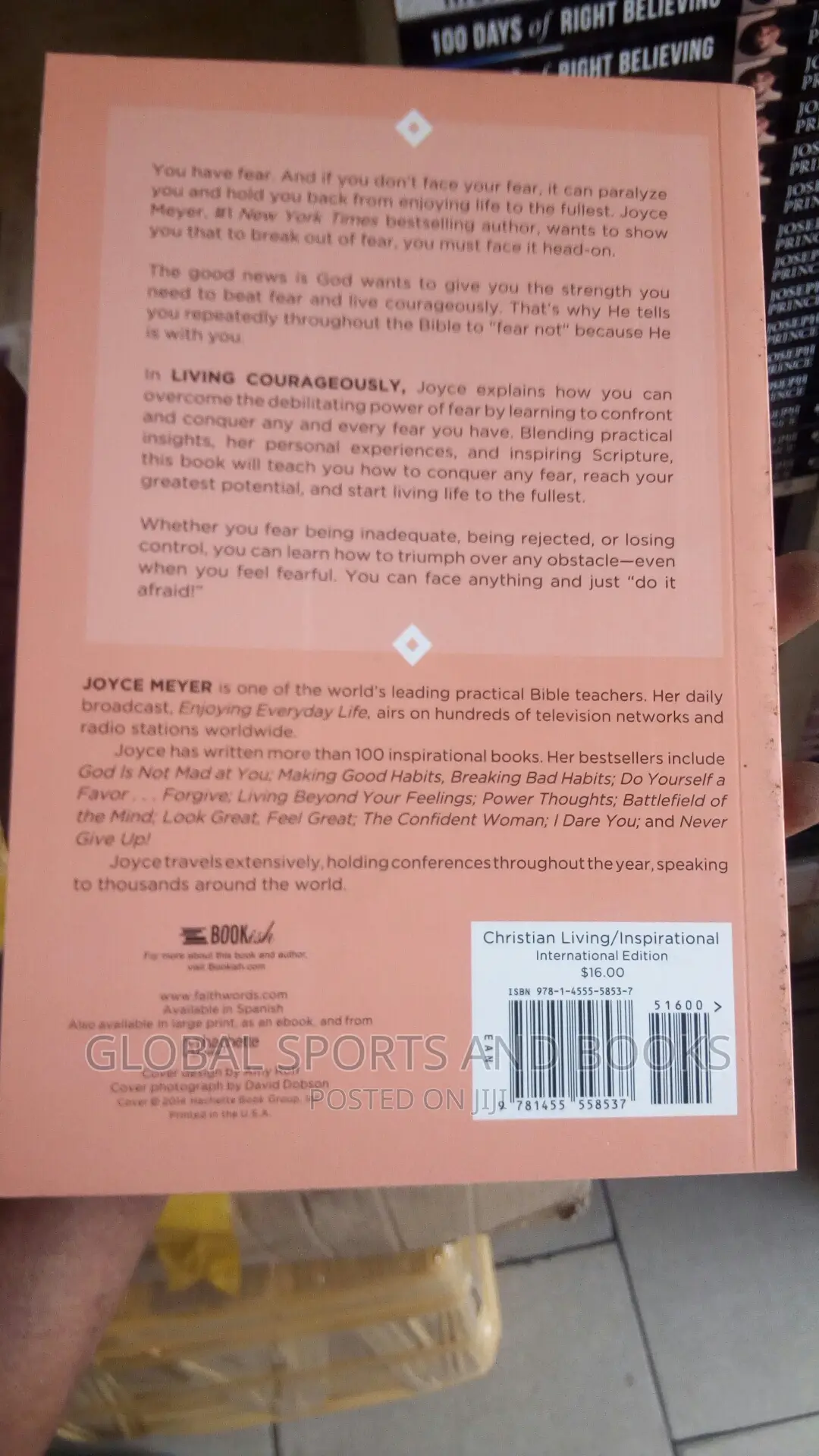Living Courageously By Joyce Mayer
