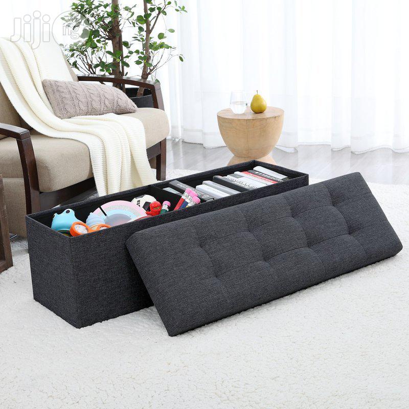 Keshi Upholstered Storage Ottoman (Reference: Fx282)