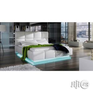 Oban Upholstered Bed With Led Lights (Reference: Fx276)
