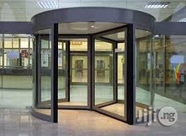 Installation Of Automatic Revolving Door