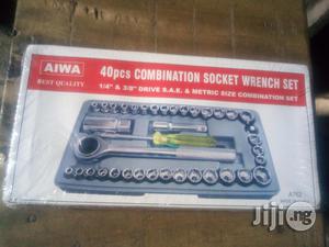 Set Of 40pcs Combination Wrench 1/4" & 3/8" Drive