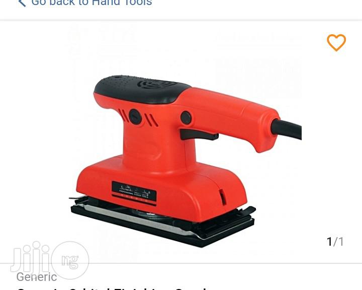 Orbitual Finishing Sander
