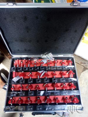 Set of Router Bit 35pcs of Different Shape.
