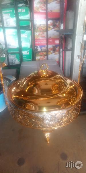 Golden Hanging Cheffing Dish