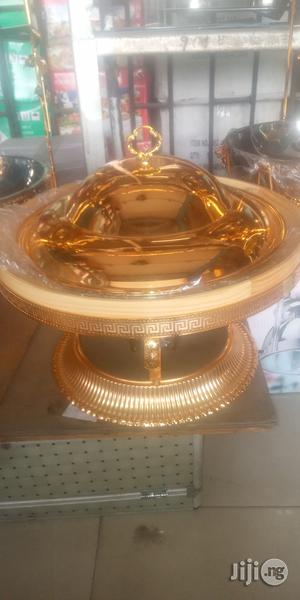 Golden Hanging Cheffing Dish