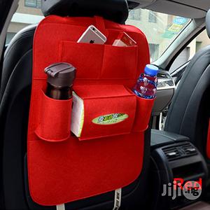 Red Car-Styling Cover Auto Car Back Seat Organizer