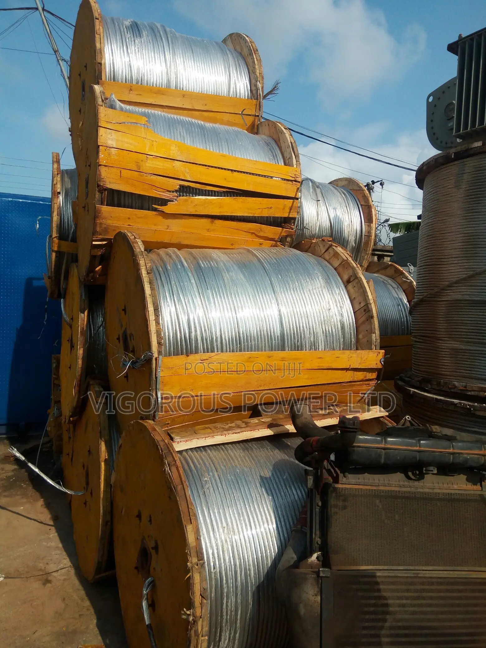 Electrical Transformers, Armourd Cable And Overhead Materials