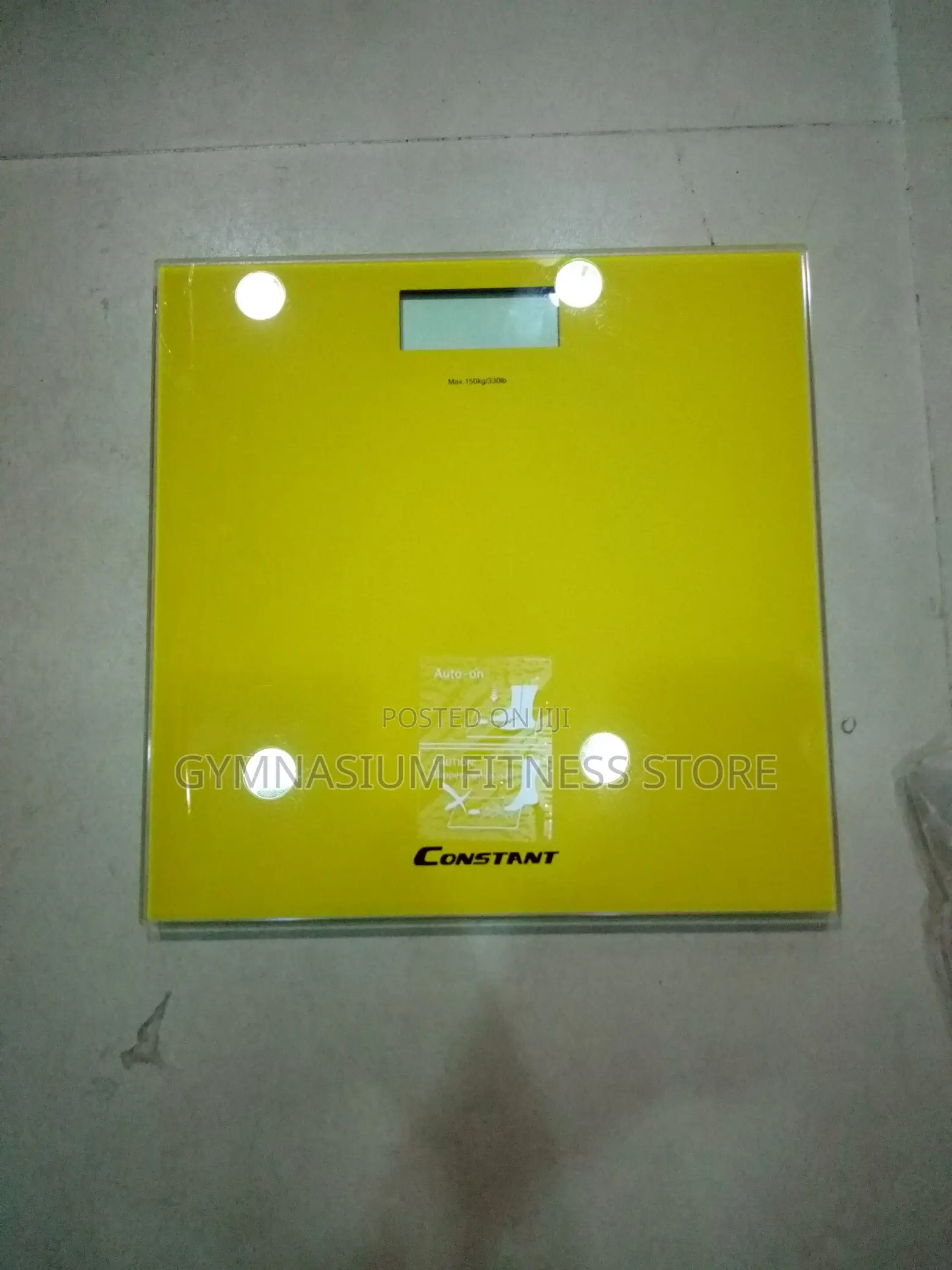 Digital Scale Yellow